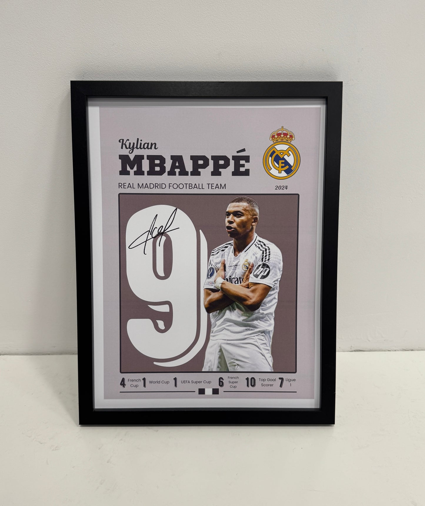 Kylian Mbappé poster