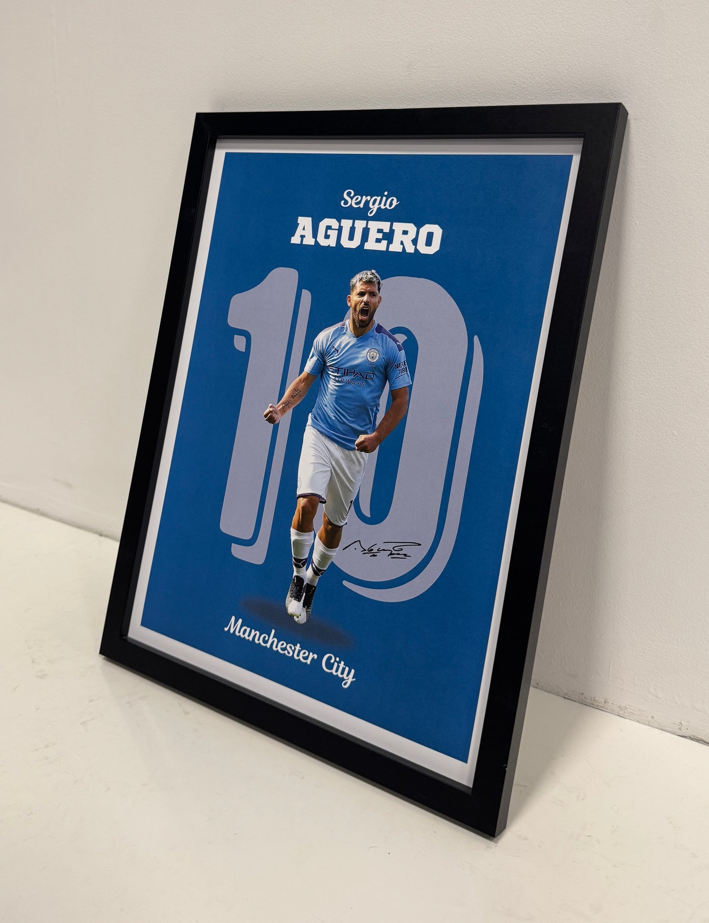 Sergio Aguero poster