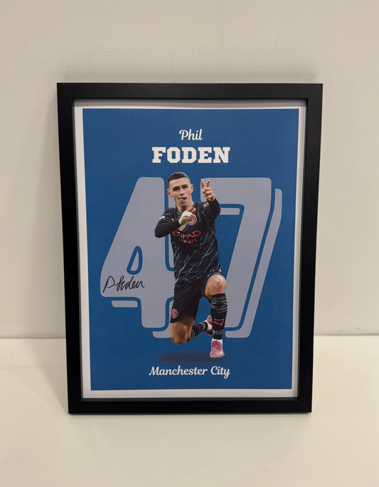 Phil Foden poster
