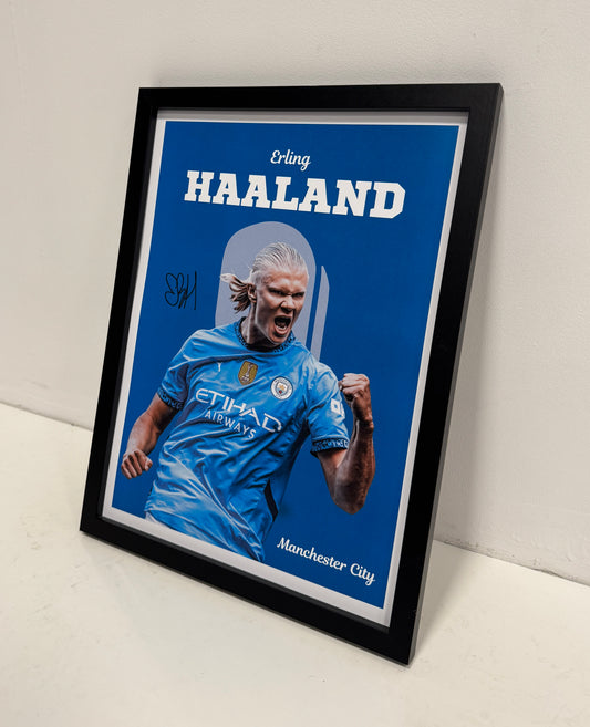 Erling Haaland poster