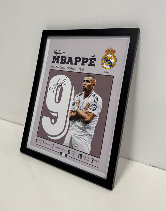 Kylian Mbappé poster
