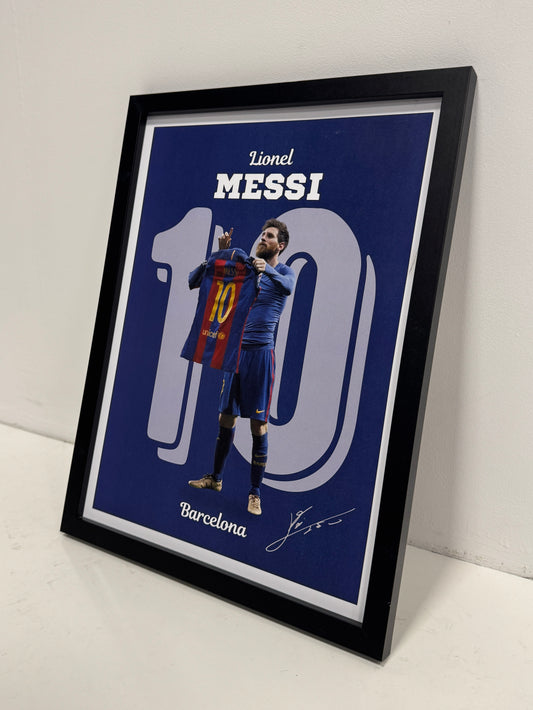 Lionel Messi - Barcelona poster