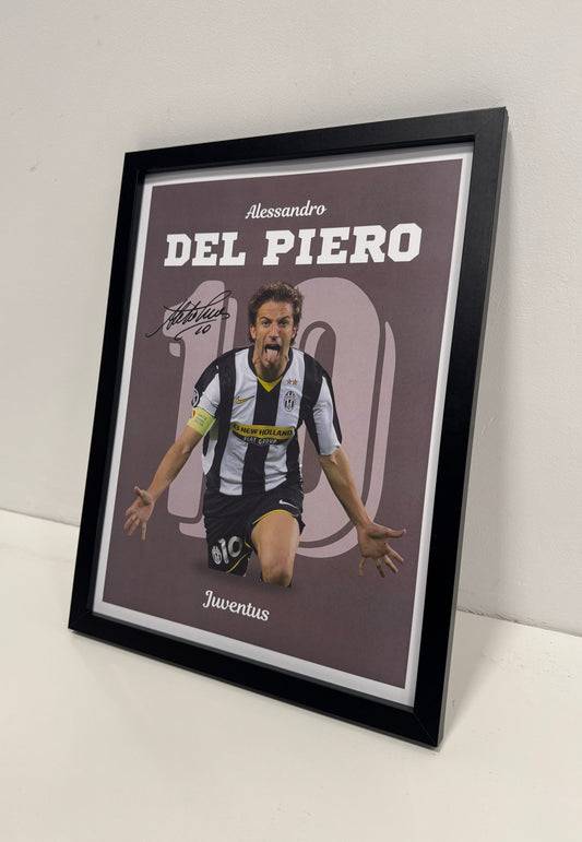 Alessandro Del Piero poster