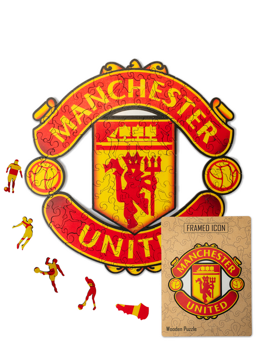 Дървен пъзел на Манчестър Юнайтед/Manchester United