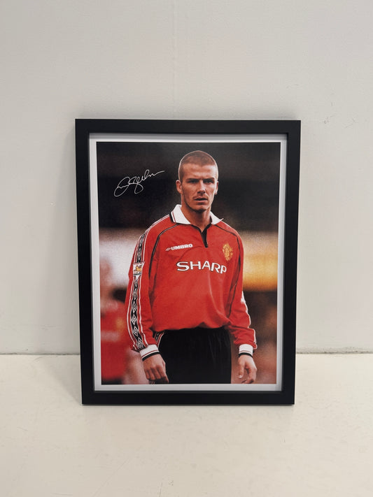 David Beckham poster