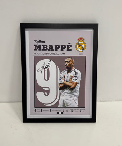 Kylian Mbappé poster
