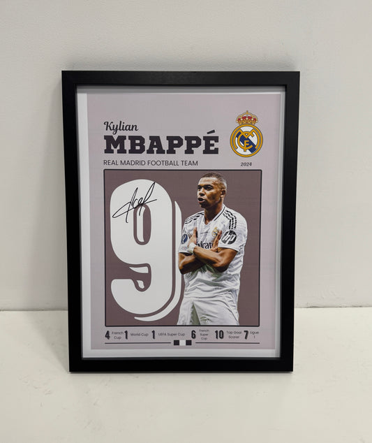 Kylian Mbappé poster