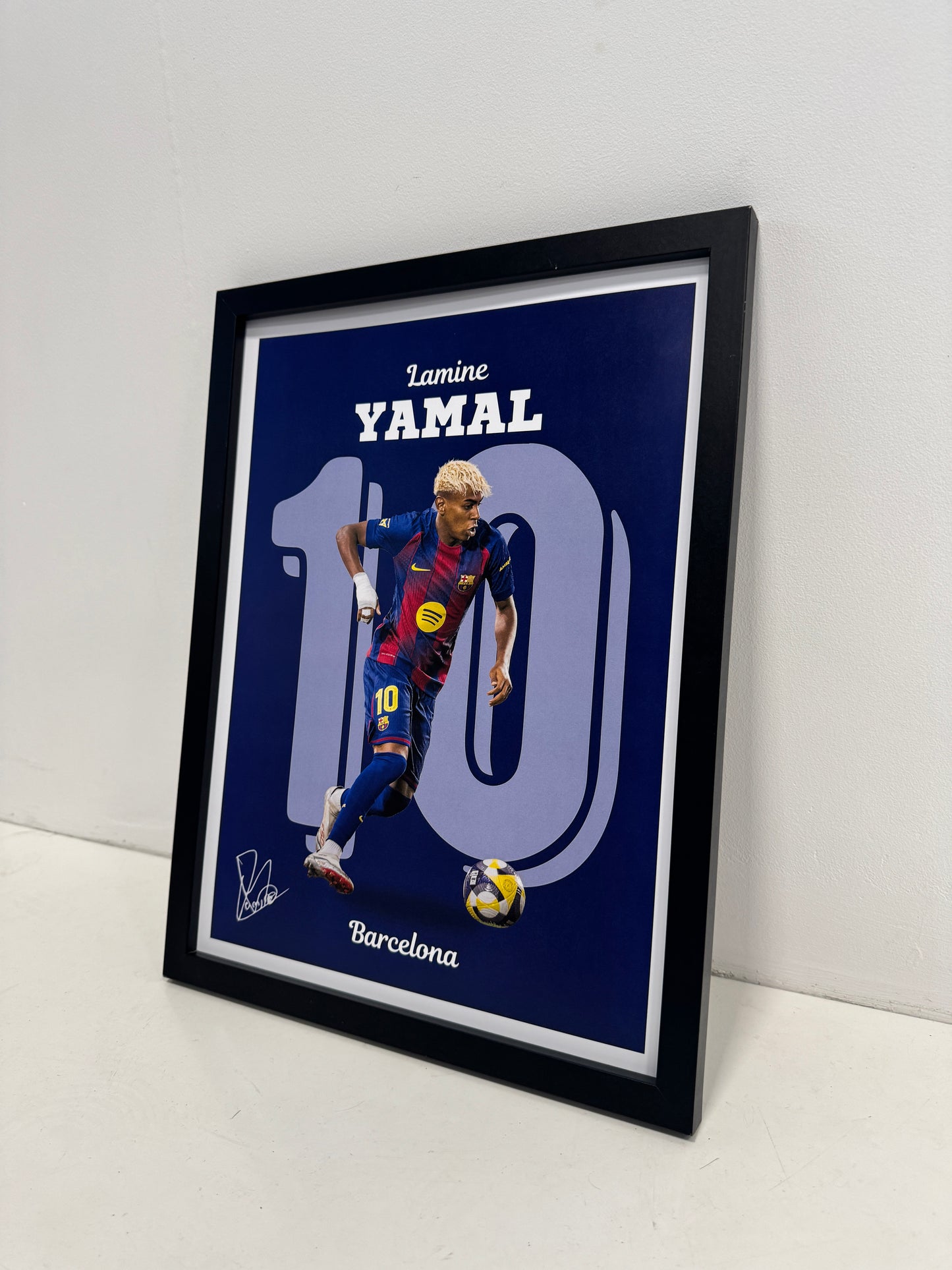 Lamine Yamal number 10 poster