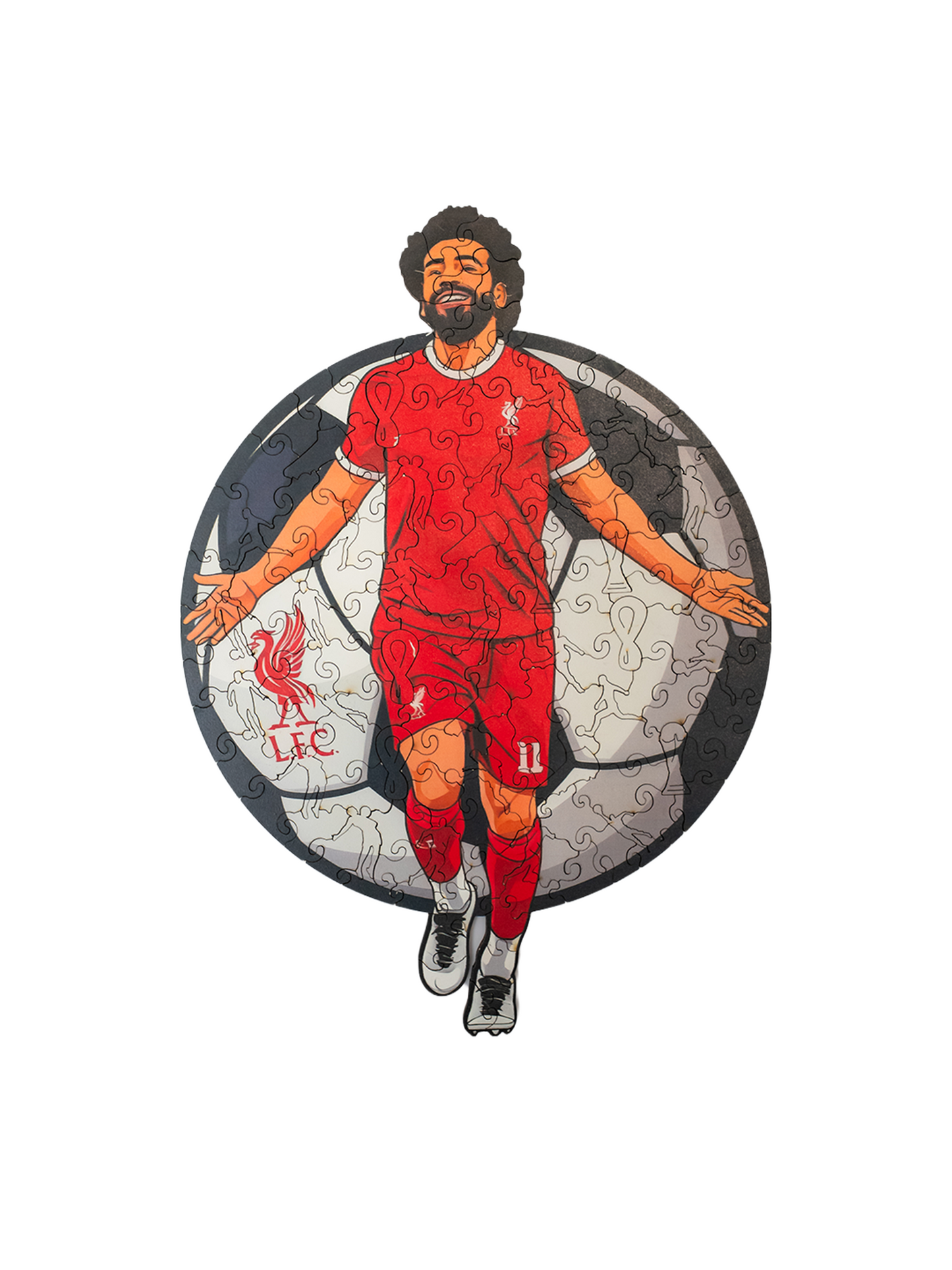 Дървен пъзел на Мохамед Салах/Mohamed Salah