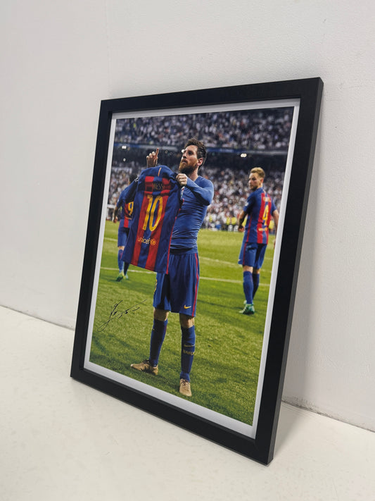 Lionel Messi T-shirt poster