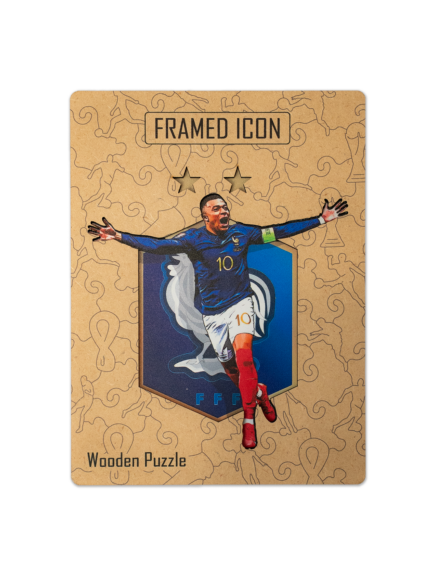 Дървен пъзел на Килиан Мбапе/Kylian Mbappe