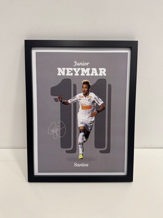 Neymar Santos poster