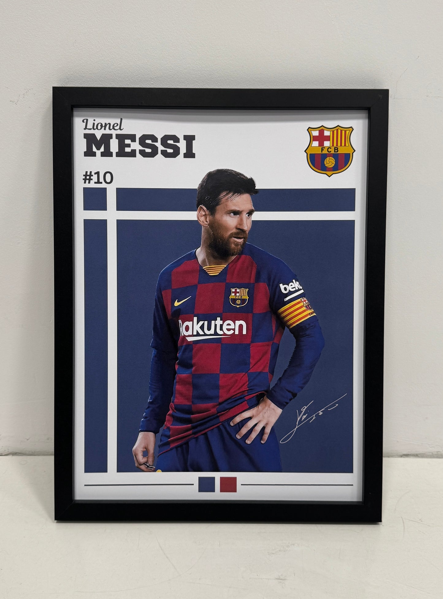 Lionel Messi Barcelona poster