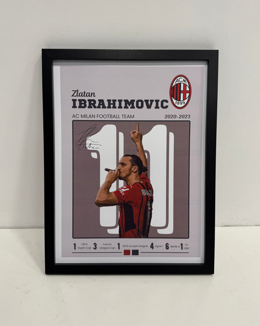 Zlatan Ibrahimovic poster