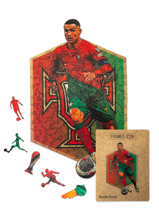 Дървен пъзел на Кристиано Роналдо/Cristiano Ronaldo