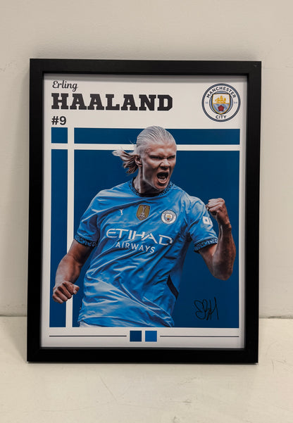 Erling Haaland II poster