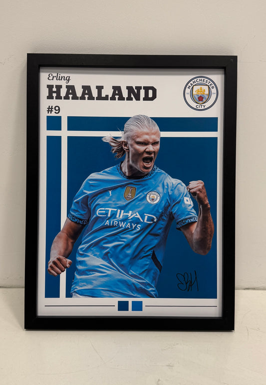 Erling Haaland II poster