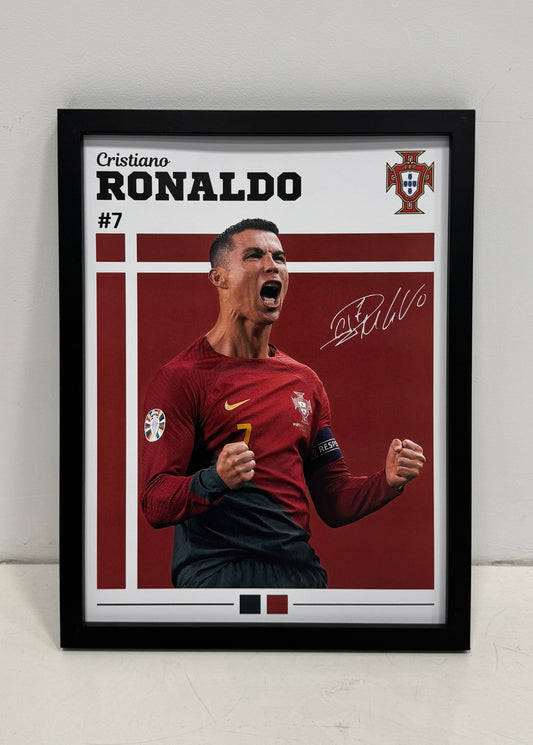 Cristiano Ronaldo Portugal poster