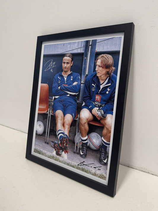 Berbatov & Modric poster