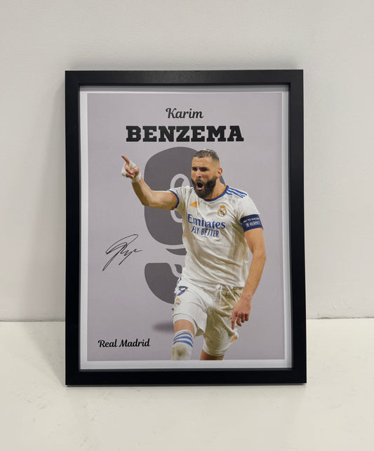 Karim Benzema poster
