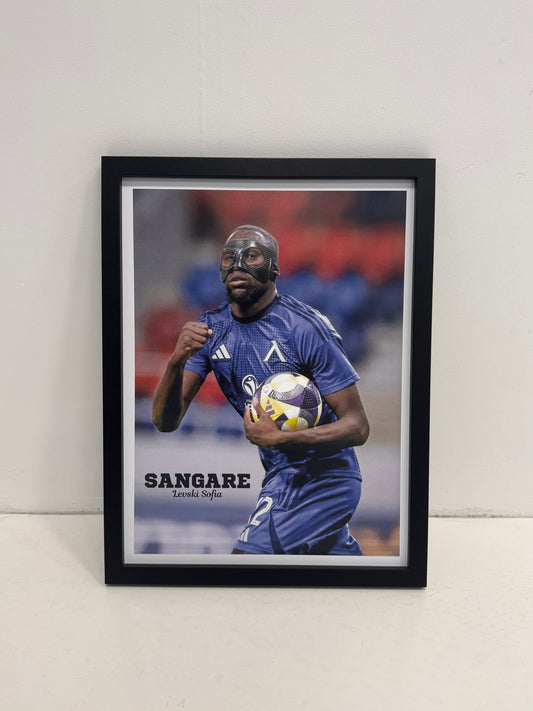 Mustafa Sangare - Levski poster