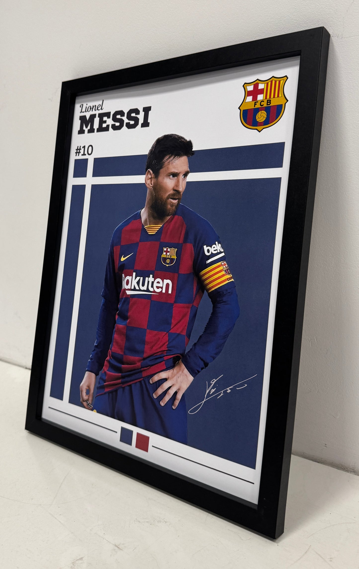Lionel Messi Barcelona poster