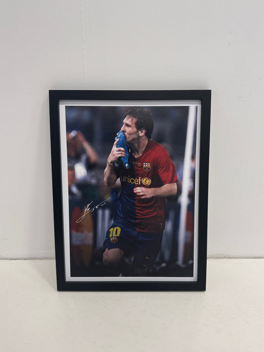 Lionel Messi poster Barcelona II poster