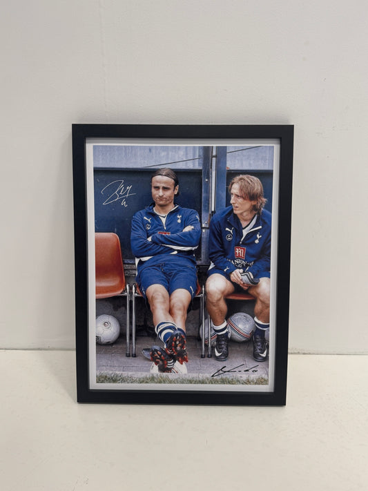 Berbatov & Modric poster