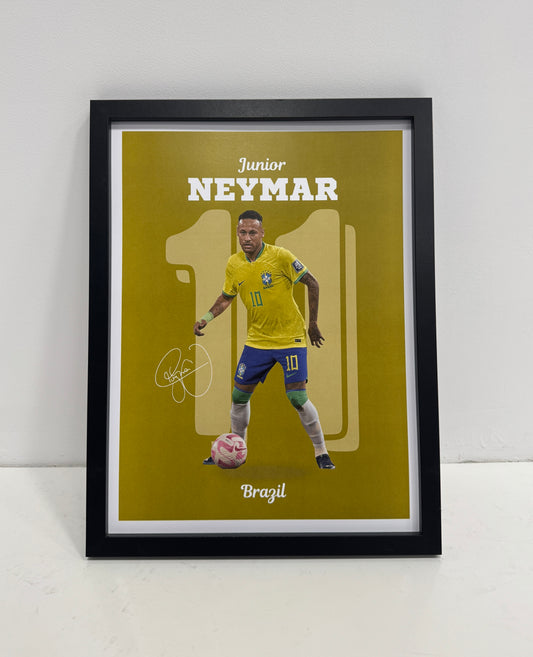 Neymar - Brazil poster