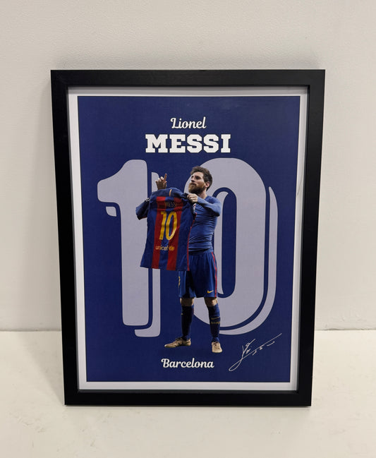Lionel Messi - Barcelona poster