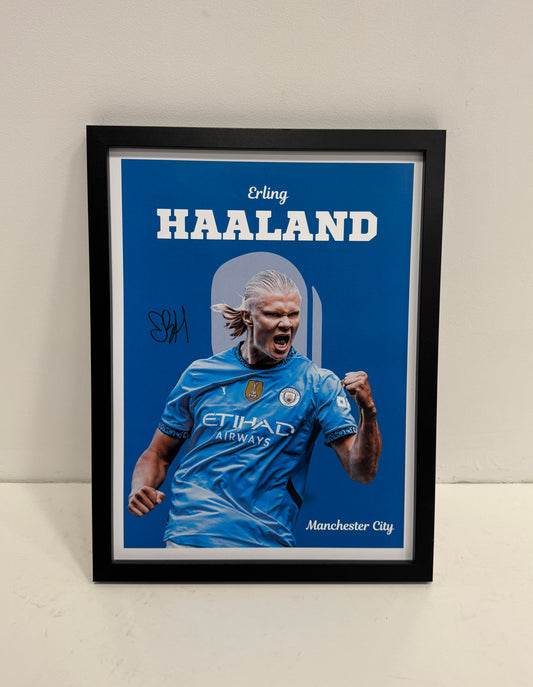 Erling Haaland poster
