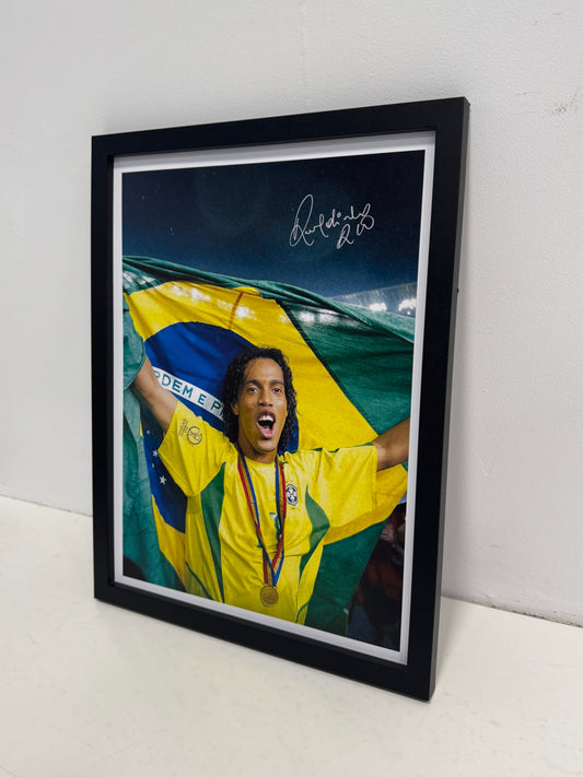 Ronaldinho Brazil poster