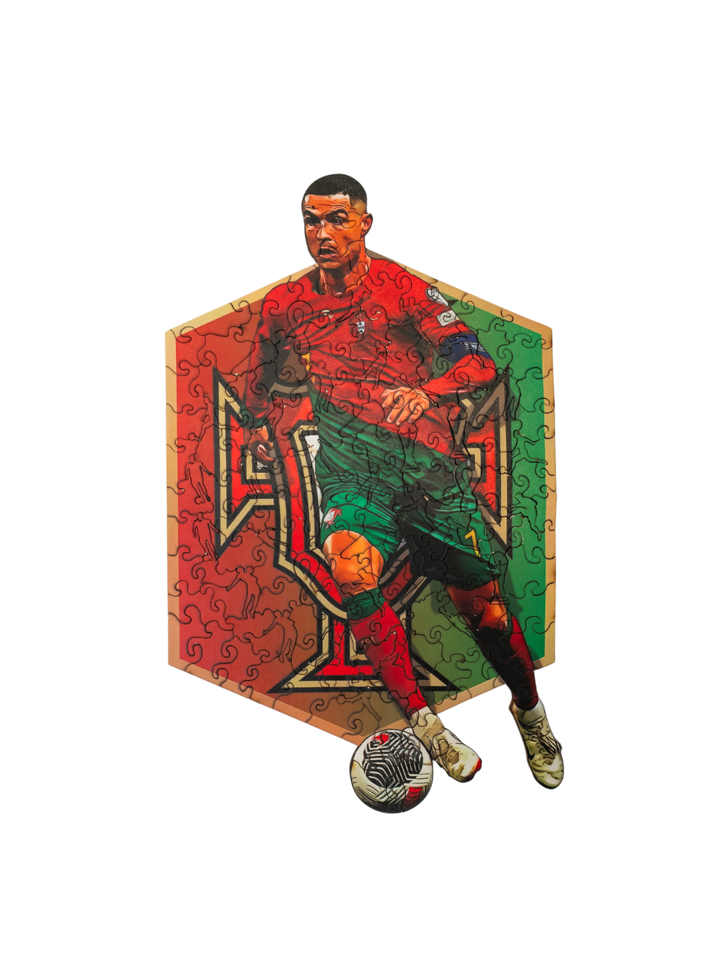 Дървен пъзел на Кристиано Роналдо/Cristiano Ronaldo