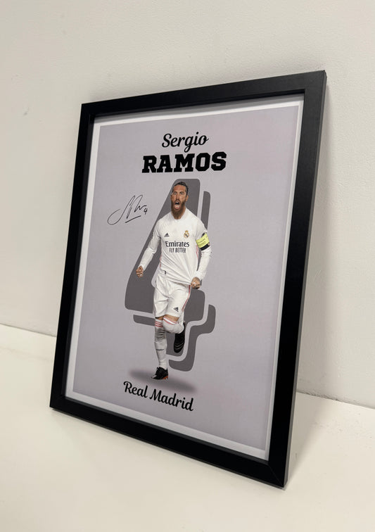 Sergio Ramos poster