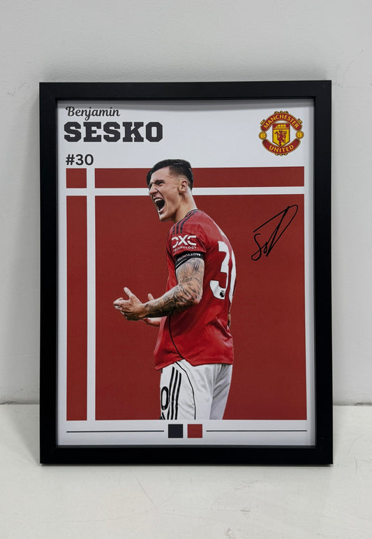 Benjamin Sesko poster