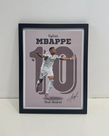 Дървен пъзел + постер на Мбапе/Mbappe