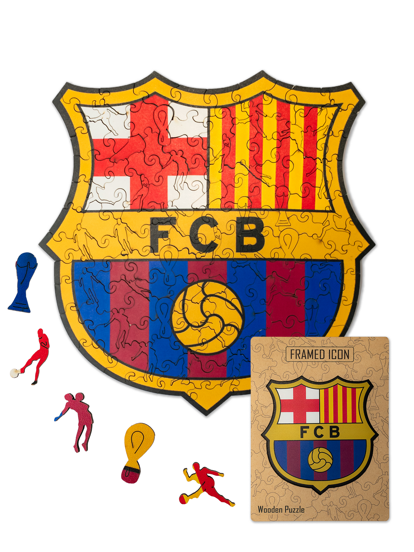 Дървен пъзел на Барселона/Barcelona