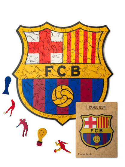 Дървен пъзел на Барселона/Barcelona