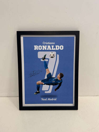 Cristiano Ronaldo/Кристиано Роналдо - Реал Мадрид 'bicycle kick' постер