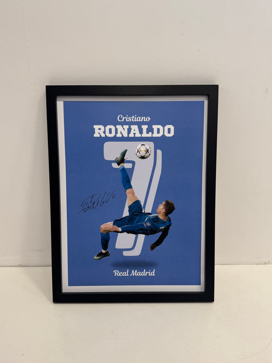 Cristiano Ronaldo Bicycle kick poster