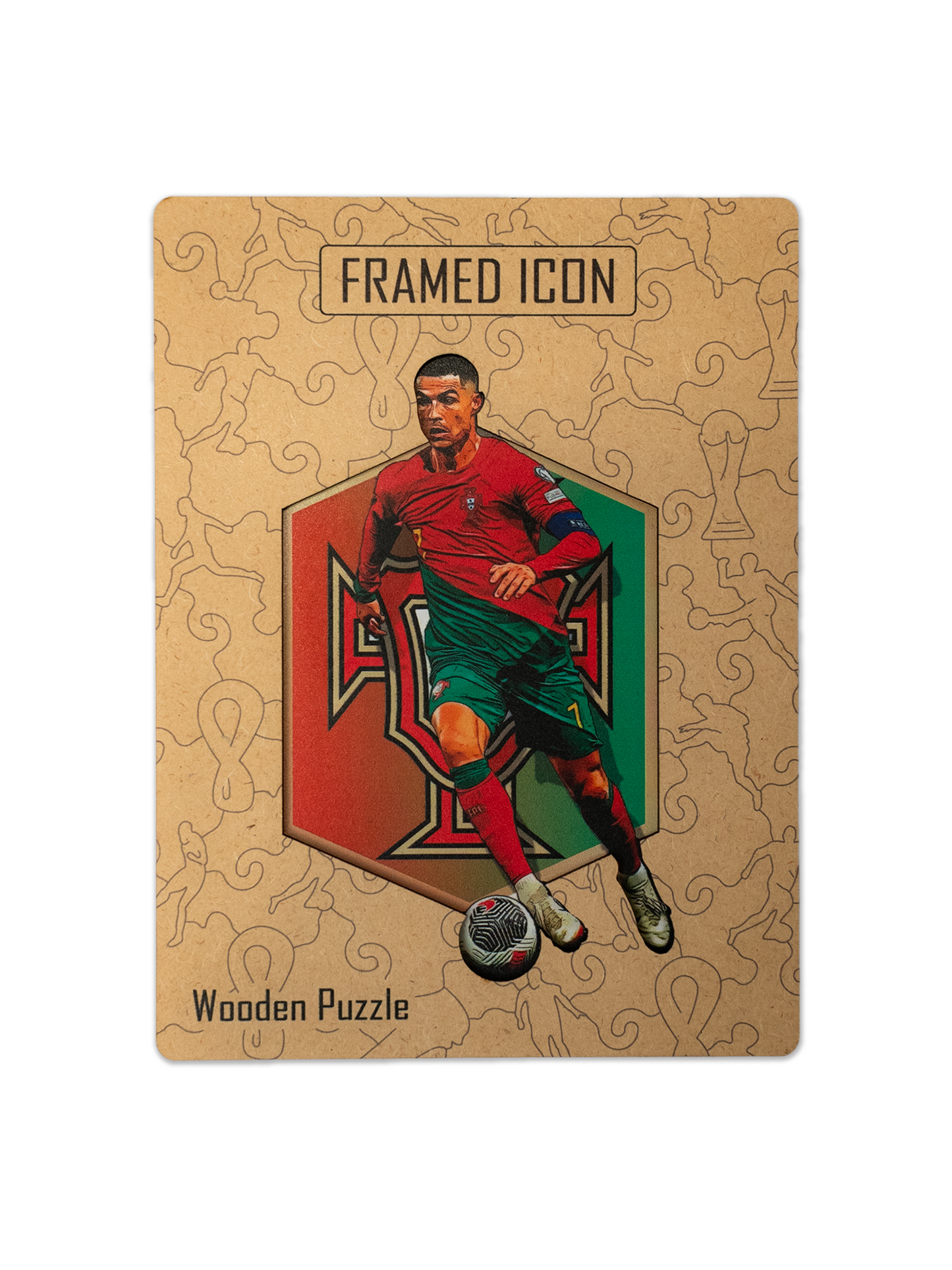 Дървен пъзел на Кристиано Роналдо/Cristiano Ronaldo