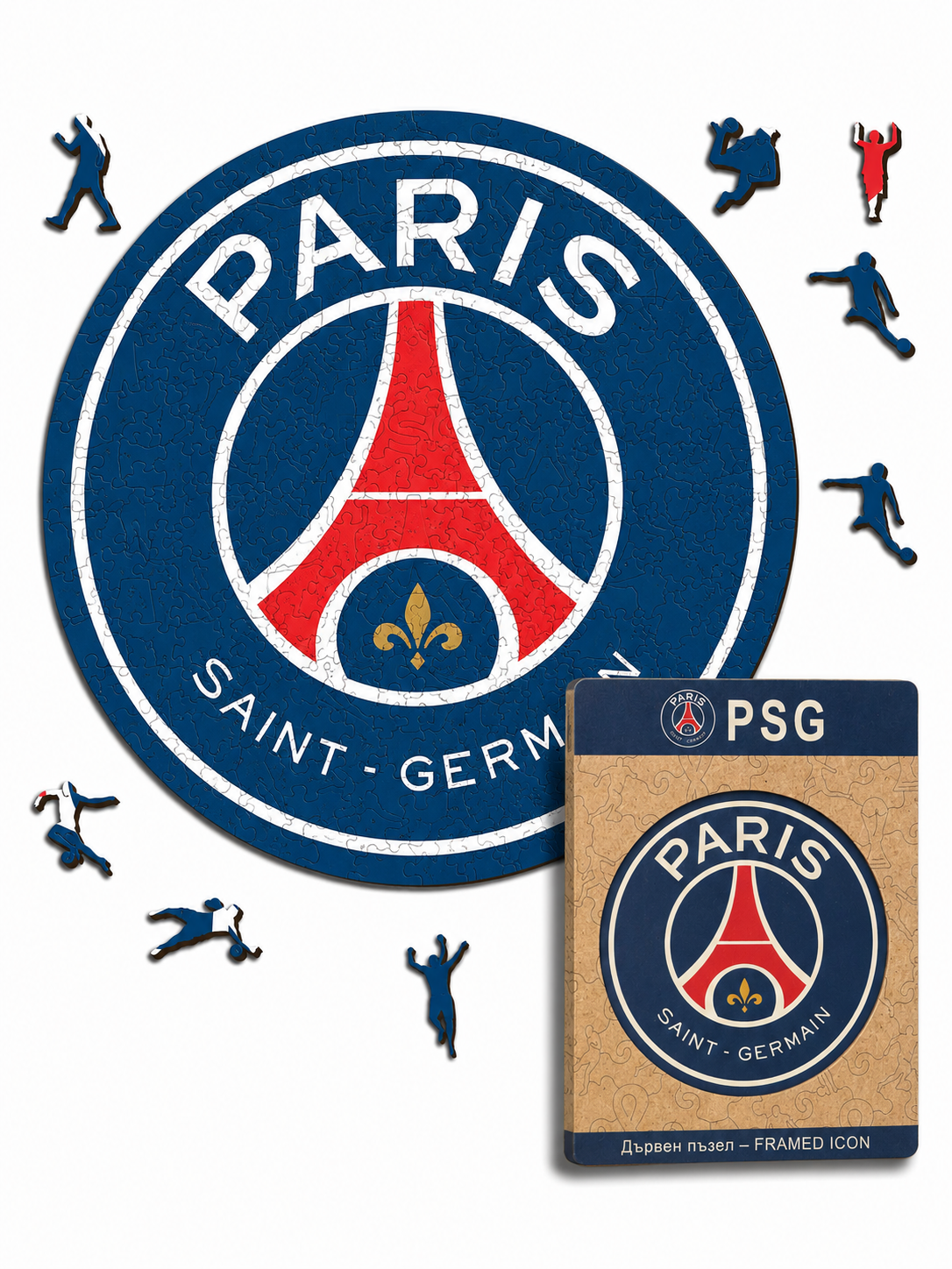 Дървен пъзел на ПСЖ/PSG