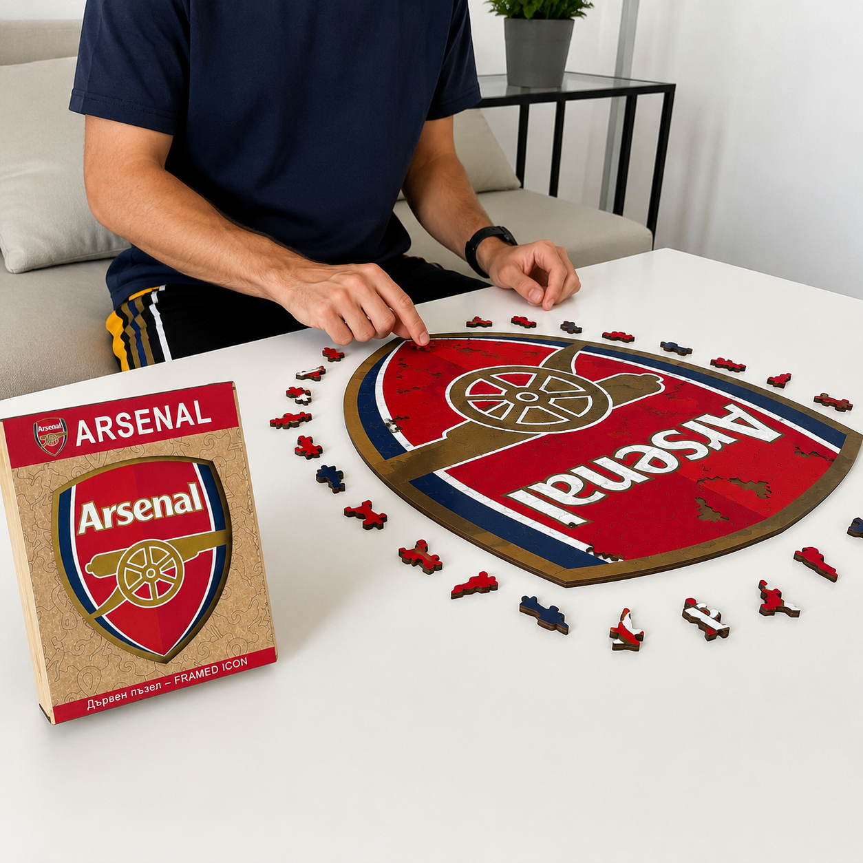 Дървен пъзел на Арсенал/Arsenal