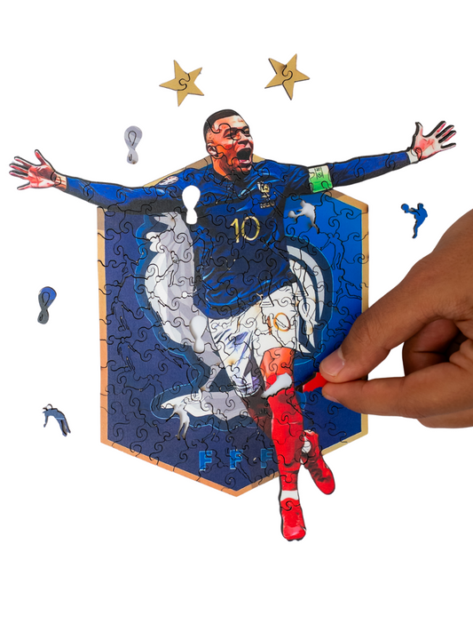 Дървен пъзел на Килиан Мбапе/Kylian Mbappe