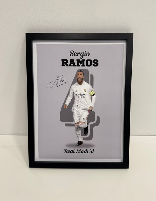 Sergio Ramos poster