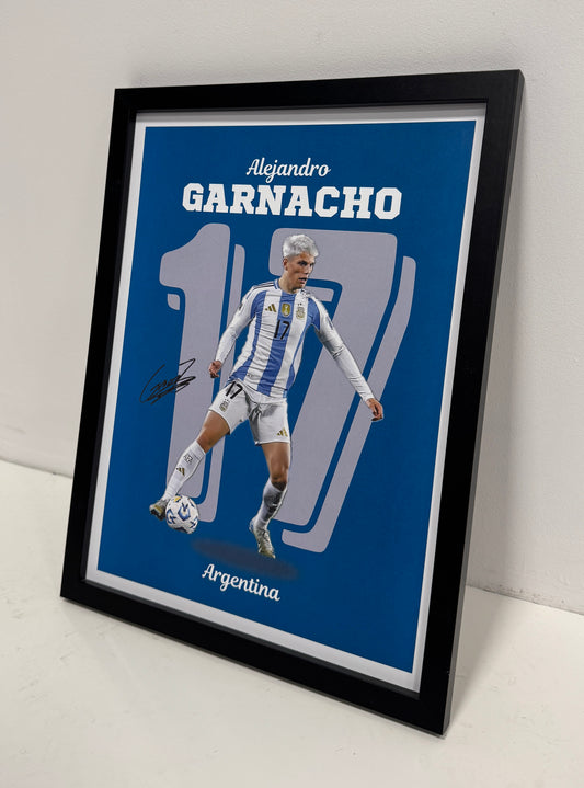 Alejandro Garnacho - Argentina poster