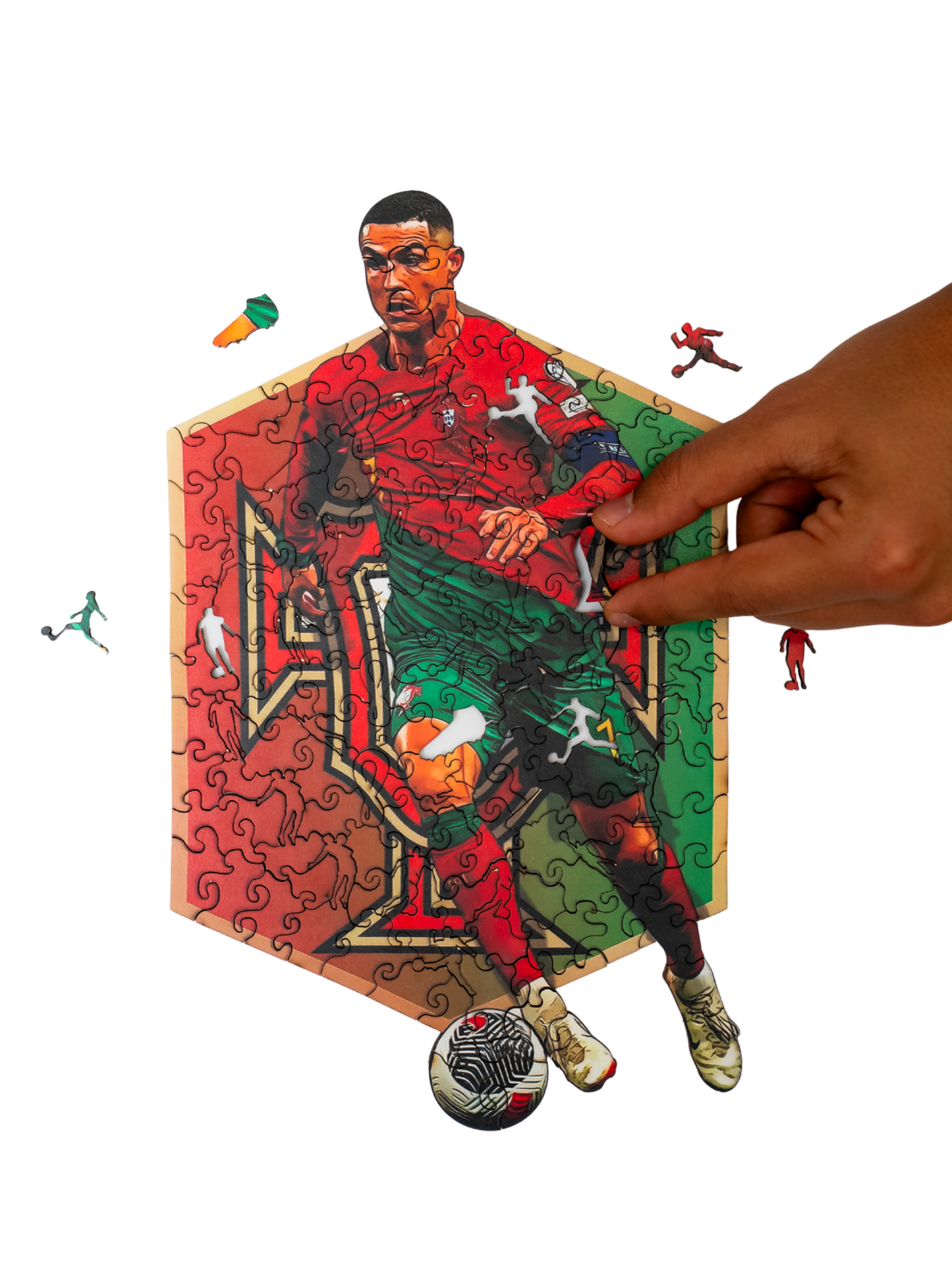 Дървен пъзел на Кристиано Роналдо/Cristiano Ronaldo