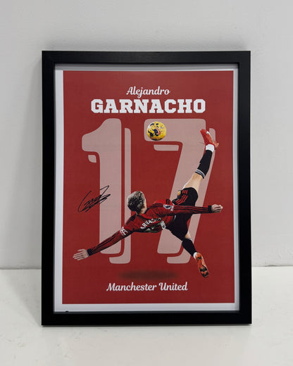 Alejandro Garnacho poster