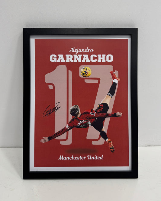 Alejandro Garnacho poster