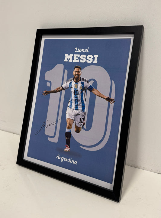 Lionel Messi - Argentina II poster